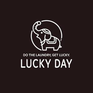 ns_works (ns_works)さんのコインランドリー「LUCKY DAY」のロゴへの提案