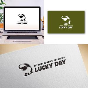Hi-Design (hirokips)さんのコインランドリー「LUCKY DAY」のロゴへの提案