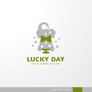 ＊ sa_akutsu ＊ (sa_akutsu)さんのコインランドリー「LUCKY DAY」のロゴへの提案