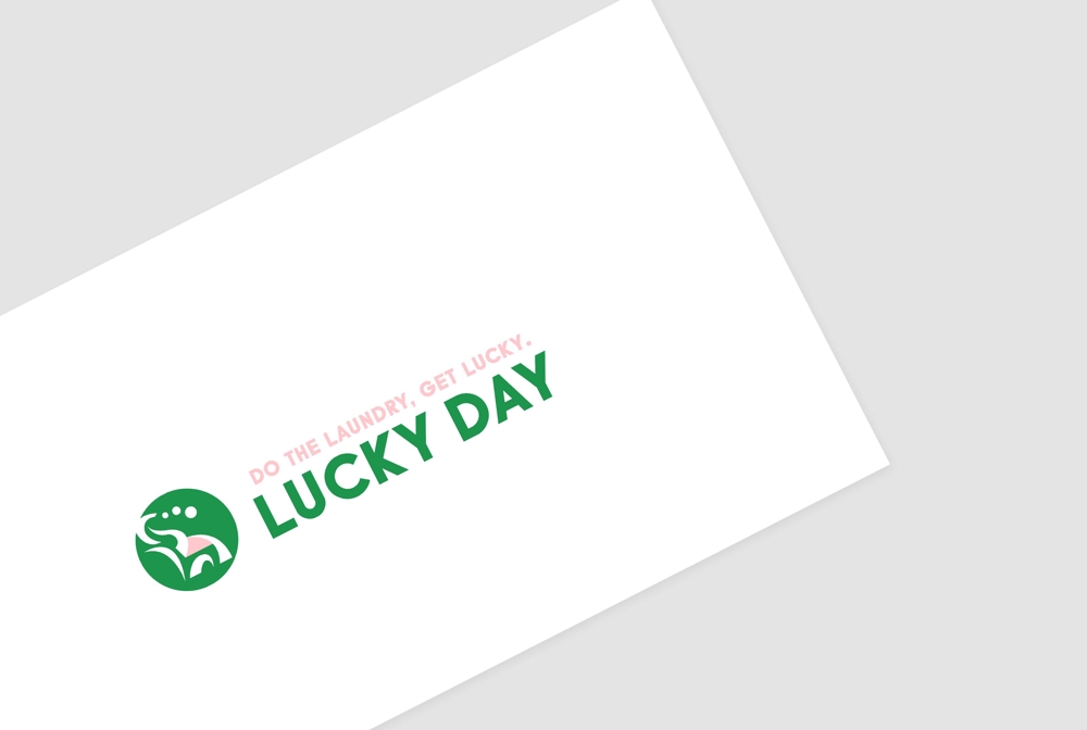 コインランドリー「LUCKY DAY」のロゴ