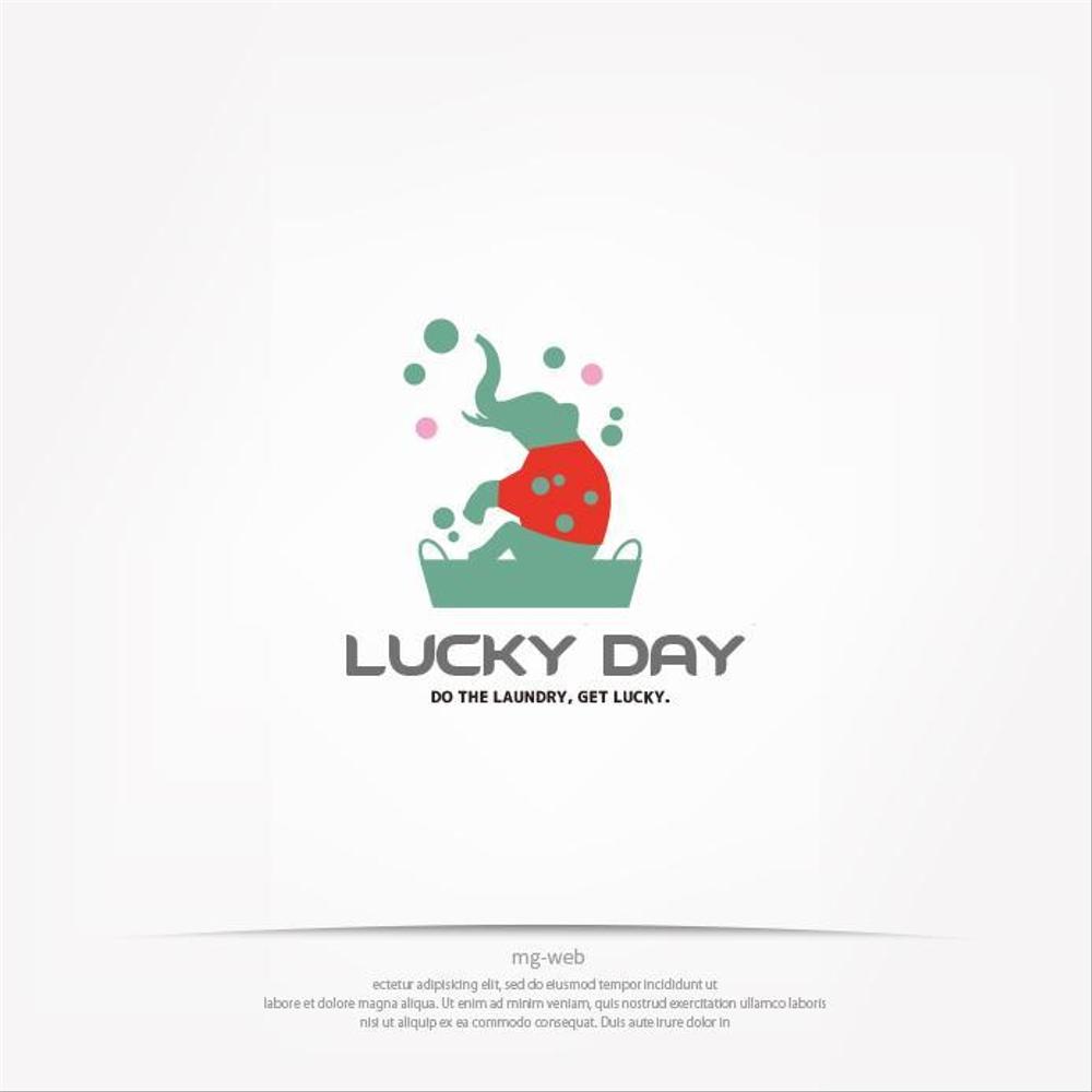 コインランドリー「LUCKY DAY」のロゴ