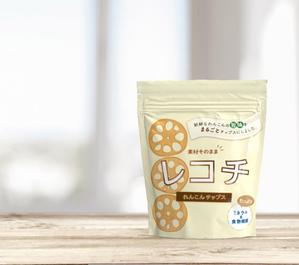 さんのれんこんチップス「レコチ」のパッケージデザインへの提案