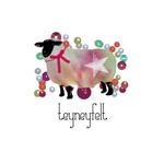 tef-tefさんの羊毛フェルトショップのロゴ作成への提案