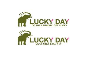 loto (loto)さんのコインランドリー「LUCKY DAY」のロゴへの提案