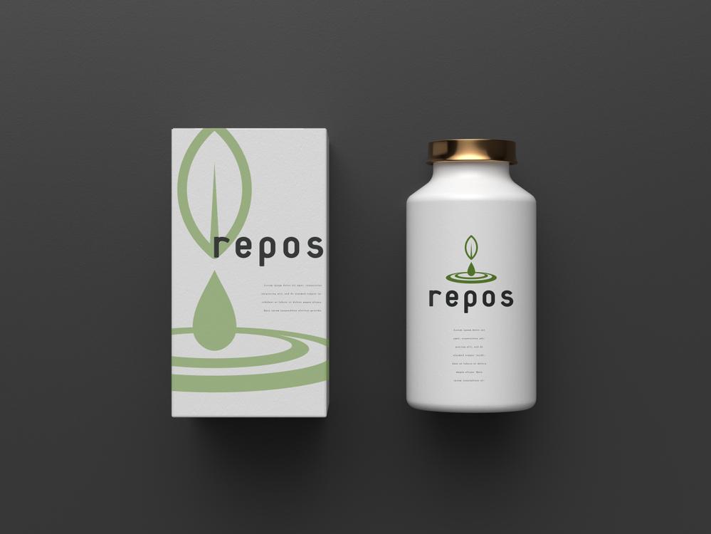 オーガニック化粧品サイト『repos』のロゴ