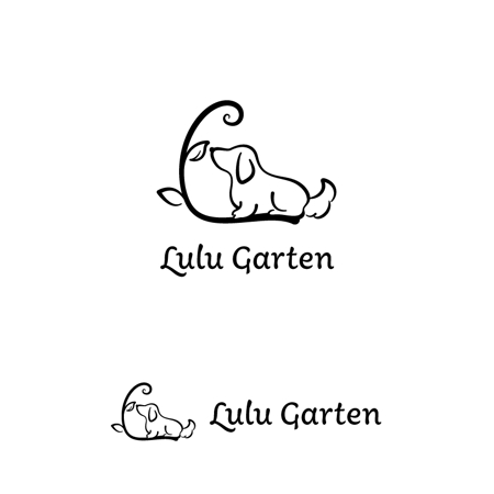 marutsuki (marutsuki)さんのペットショップのロゴ「ルルの庭」への提案