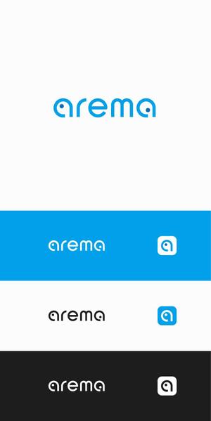 designdesign (designdesign)さんのAIサービスの「arema」ロゴ作成への提案