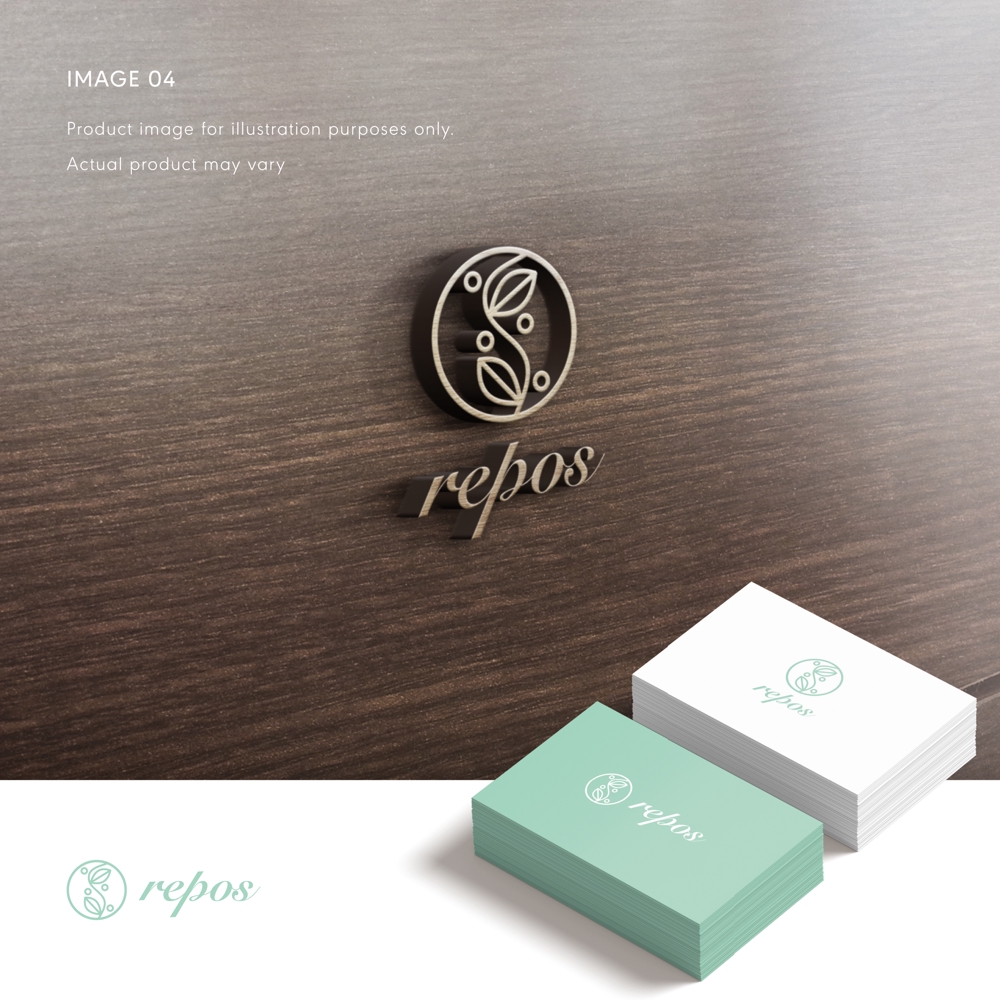 オーガニック化粧品サイト『repos』のロゴ