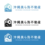 ぱなめし (panameshi)さんの沖縄のオープンする不動産会社「沖縄美ら海不動産」のロゴへの提案
