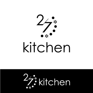 耶耶 (yuki_tk_s)さんのサンドウィッチショップ「２/７kitchen（ななぶんのにきっちん）」のロゴへの提案