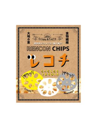 maronyuko (maronyuko)さんのれんこんチップス「レコチ」のパッケージデザインへの提案
