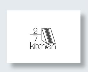 IandO (zen634)さんのサンドウィッチショップ「２/７kitchen（ななぶんのにきっちん）」のロゴへの提案