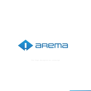 Ü design (ue_taro)さんのAIサービスの「arema」ロゴ作成への提案
