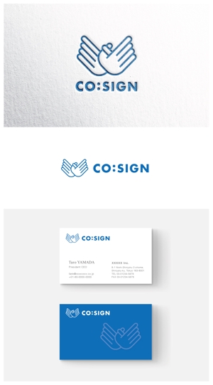 ainogin (ainogin)さんのコワーキングスペース「CO:SIGN」のロゴへの提案