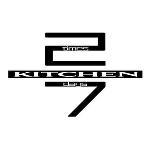 Kproject (55pon)さんのサンドウィッチショップ「２/７kitchen（ななぶんのにきっちん）」のロゴへの提案