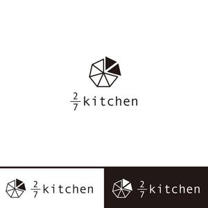 matd ()さんのサンドウィッチショップ「２/７kitchen（ななぶんのにきっちん）」のロゴへの提案