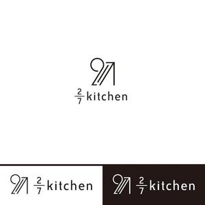 matd ()さんのサンドウィッチショップ「２/７kitchen（ななぶんのにきっちん）」のロゴへの提案