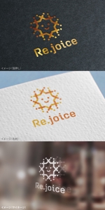 mogu ai (moguai)さんのベビー用品専門のリサイクルネットショップの店名「Re.joice」のロゴへの提案