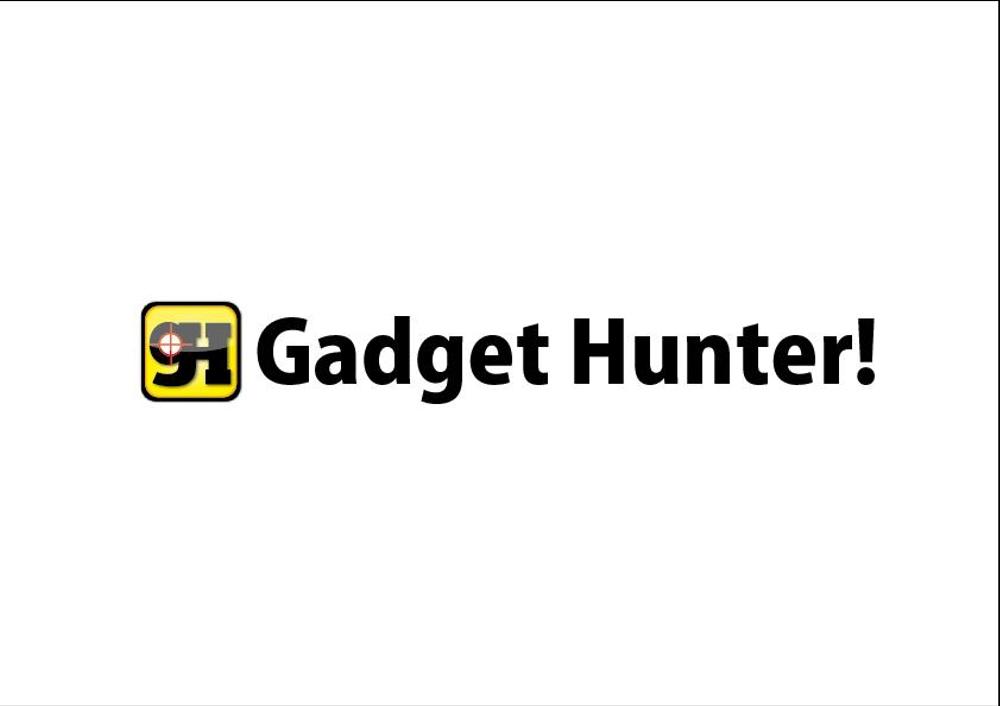 「Gadget Hunter!」というサイトで使用するロゴ