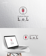 y2design (yamana_design)さんの繁華街でも目を惹き、印象に残るような「笑いがたえないアットホームなバー」のロゴへの提案