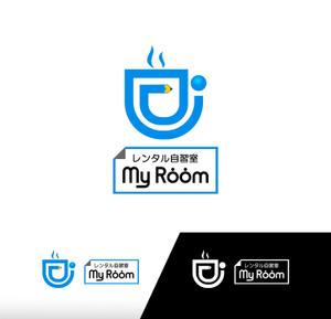Suisui (Suisui)さんのカフェ兼自習室「レンタル自習室MyRoom」のロゴへの提案