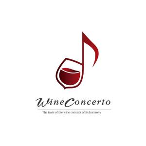 ねこすまっしゅ (nekosmash)さんの「Wine Concerto」のロゴ作成への提案