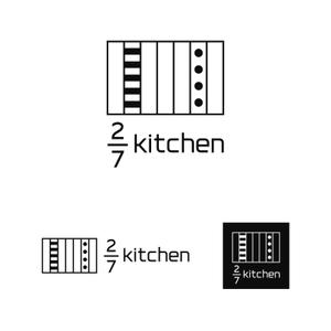 miyazaki (ANTENNA2)さんのサンドウィッチショップ「２/７kitchen（ななぶんのにきっちん）」のロゴへの提案