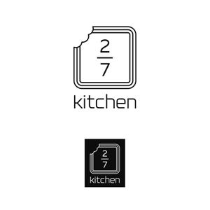 miyazaki (ANTENNA2)さんのサンドウィッチショップ「２/７kitchen（ななぶんのにきっちん）」のロゴへの提案