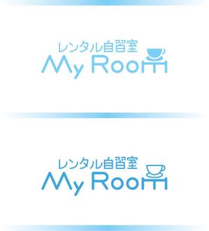 textile as (asrytextile)さんのカフェ兼自習室「レンタル自習室MyRoom」のロゴへの提案