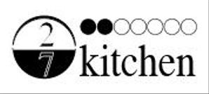 creative1 (AkihikoMiyamoto)さんのサンドウィッチショップ「２/７kitchen（ななぶんのにきっちん）」のロゴへの提案