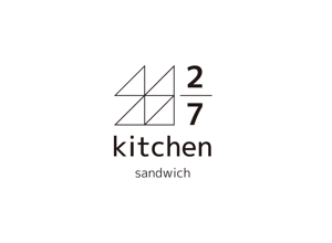 plus X (april48)さんのサンドウィッチショップ「２/７kitchen（ななぶんのにきっちん）」のロゴへの提案