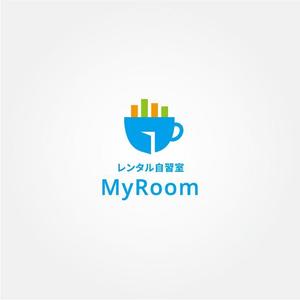 tanaka10 (tanaka10)さんのカフェ兼自習室「レンタル自習室MyRoom」のロゴへの提案