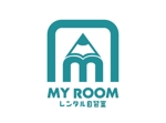 tackkiitosさんのカフェ兼自習室「レンタル自習室MyRoom」のロゴへの提案