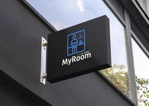 sriracha (sriracha829)さんのカフェ兼自習室「レンタル自習室MyRoom」のロゴへの提案