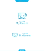 queuecat (queuecat)さんのカフェ兼自習室「レンタル自習室MyRoom」のロゴへの提案
