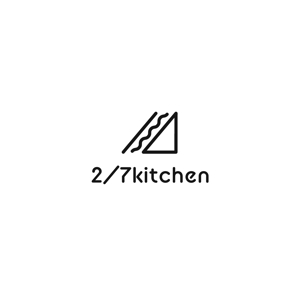 Puchi (Puchi2)さんのサンドウィッチショップ「２/７kitchen（ななぶんのにきっちん）」のロゴへの提案
