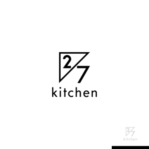 sakari2 (sakari2)さんのサンドウィッチショップ「２/７kitchen（ななぶんのにきっちん）」のロゴへの提案