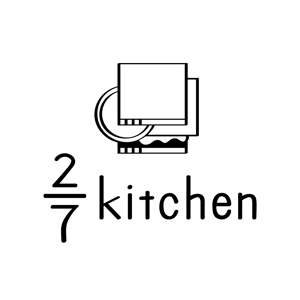 ヒラノダ (55nontan)さんのサンドウィッチショップ「２/７kitchen（ななぶんのにきっちん）」のロゴへの提案