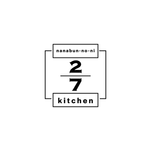 おもちデザイン (jam_owner)さんのサンドウィッチショップ「２/７kitchen（ななぶんのにきっちん）」のロゴへの提案