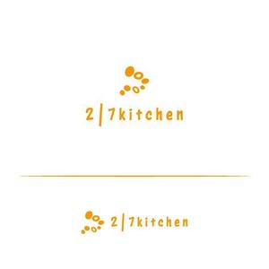 tom-ho (tom-ho)さんのサンドウィッチショップ「２/７kitchen（ななぶんのにきっちん）」のロゴへの提案