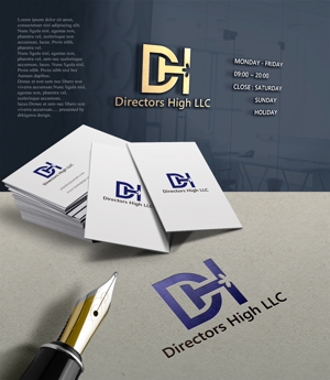 drkigawa (drkigawa)さんのコンサルティング会社「Directors High LLC」の会社ロゴへの提案