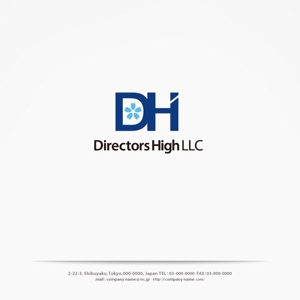 H-Design (yahhidy)さんのコンサルティング会社「Directors High LLC」の会社ロゴへの提案