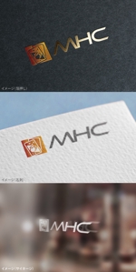 mogu ai (moguai)さんのカードゲーム会社「MHC」のロゴへの提案