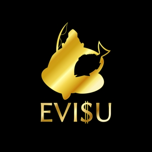 紫貴 玲 (violetjunkie)さんのビジネスモデル『EVISU』のロゴへの提案