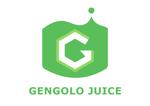 梅風味 (plumflavor)さんのコールドプレスジュース専門店【GENGOLO　JUICE】のロゴイラストへの提案