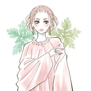 ELMON (tachikawa1116)さんのよもぎ蒸しセットのキャラクターへの提案