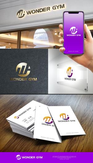 NJONESKYDWS (NJONES)さんのフィットネスジム「WONDER GYM」のロゴへの提案
