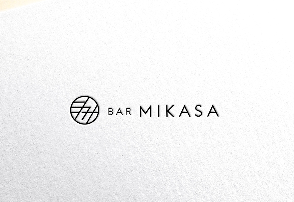 飲食店　(Bar ミカサ) ロゴ