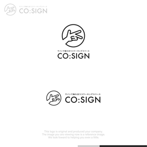 Puchi (Puchi2)さんのコワーキングスペース「CO:SIGN」のロゴへの提案