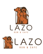 Kang Won-jun (laphrodite1223)さんの新規開業するドッグラン併設ドッグカフェ｢LAZO｣のロゴを募集しますへの提案